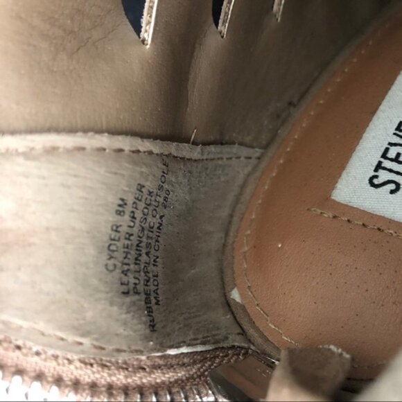 Steve Madden Women’s Lace Up Booties Size 8 - Picture 9 of 10